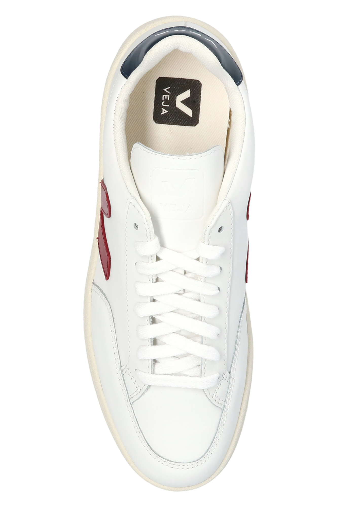 V12 ホワイト　L V-12 LEATHER WHITE | VEJA